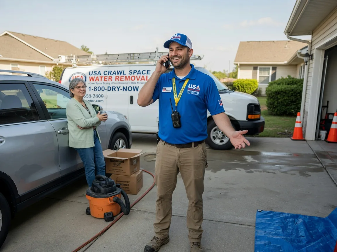 Crawl Space Water Removal Carbondale, KS FAQs